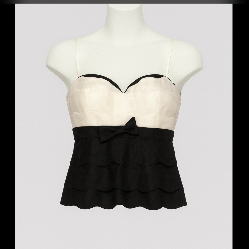 Strapless dressy top